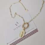 Religious Necklace, gold plated