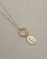 Religious Necklace, gold plated - Imagen 2