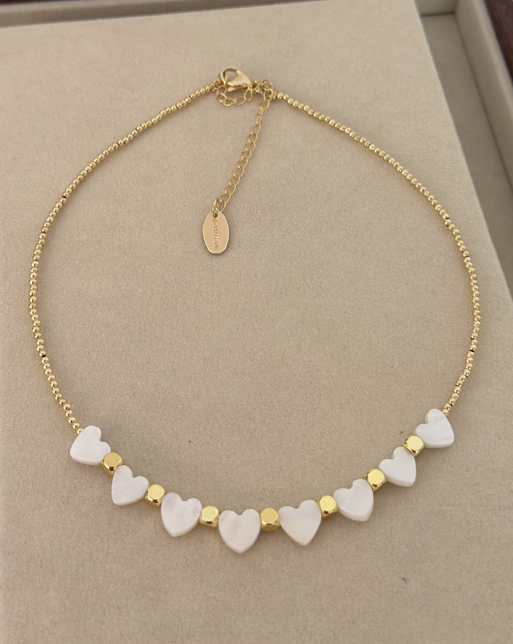 IMG_2263 Mother of pearl hearts - Imagen 1