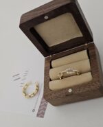 Adjustable Gold-plated Ring - Imagen 3