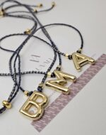 Metallic Blue Cord, Initials - Imagen 2