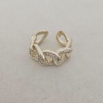 Adjustable Zircon Ring