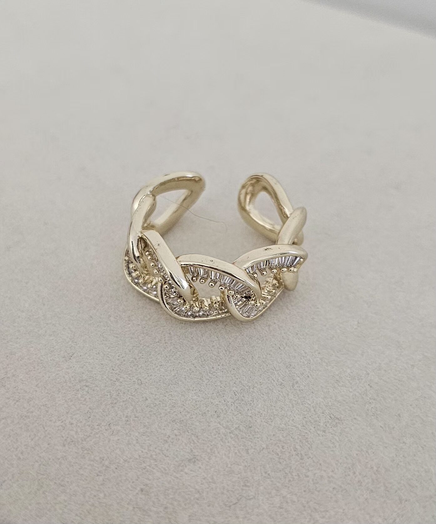 20260527_135937 Adjustable Zircon Ring - Imagen 1