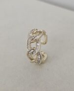 Adjustable Zircon Ring - Imagen 2