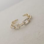 Adjustable Gold-plated Ring