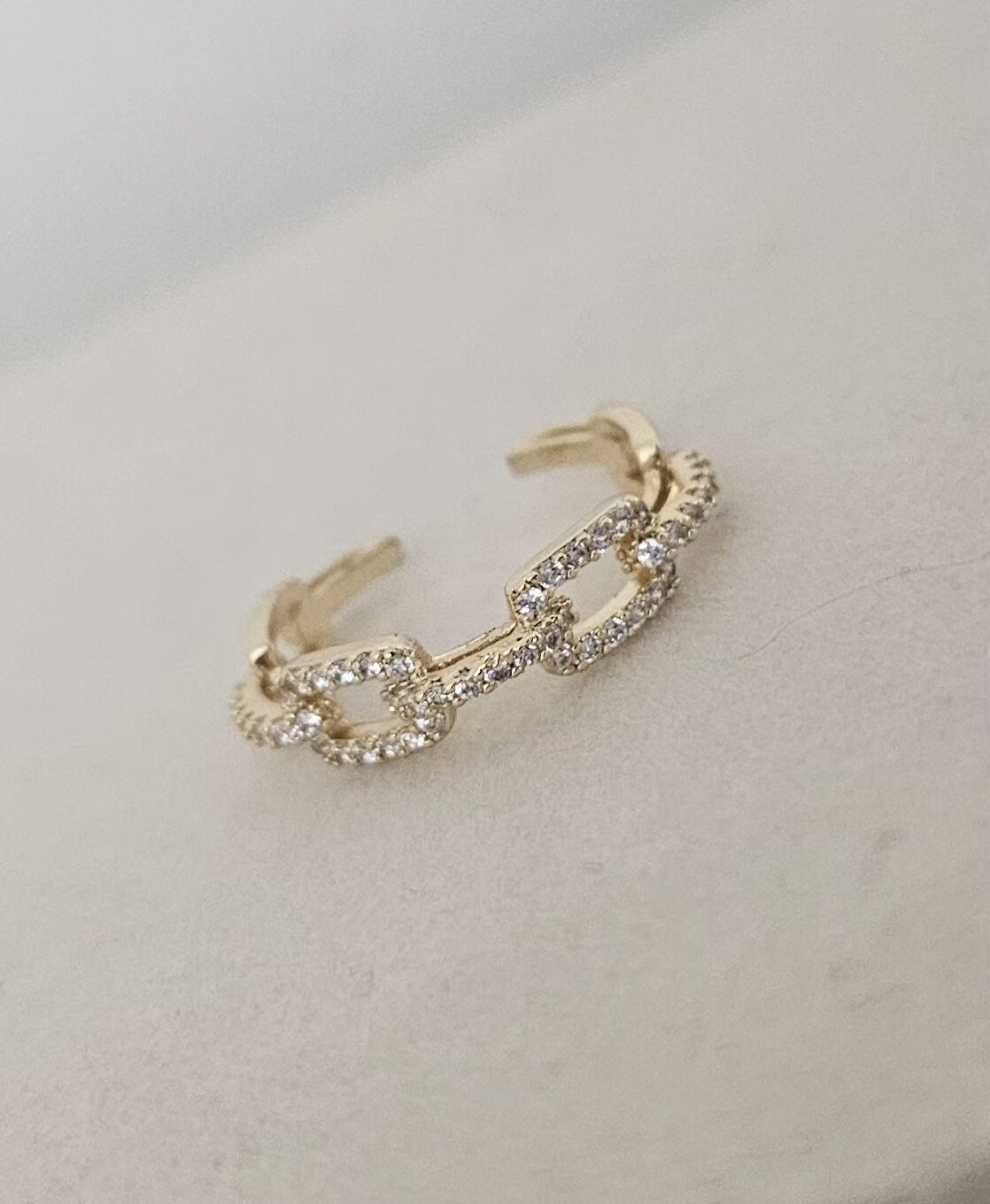 20260527_140054 Adjustable Gold-plated Ring - Imagen 1