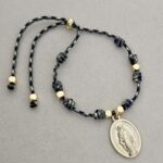 .Green Cord Bracelet, Virgin