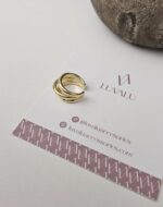 Triple Band Adjustable Ear Cuff (Single Piece) - Imagen 3