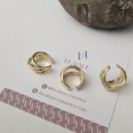 Triple Band Adjustable Ear Cuff (Single Piece)