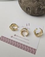 Triple Band Adjustable Ear Cuff (Single Piece)