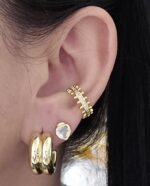 Cristal Ear Cuff (Single Piece) Adjustable - Imagen 2