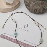 Chalcedony Necklace - Natural stone