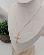 Cross Necklace - Gold-Plated - Imagen 3