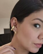 Maxi Ear cuff, gold plated - Imagen 2