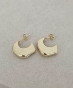 Gold Plated Hoops