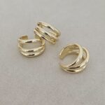 Triple Band Adjustable Ear Cuff (Single Piece)