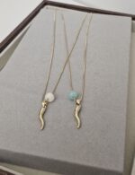 Gold- plated Charm Necklace
