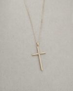 .Cross Necklace - Gold-Plated - Imagen 2