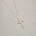 .Cross Necklace - Gold-Plated