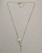 Gold- plated Charm Necklace - Imagen 2