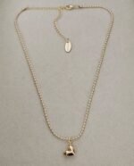 Heart Necklace - Gold - plated - Imagen 2