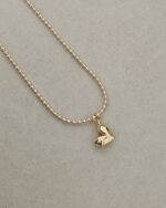 Heart Necklace - Gold - plated - Imagen 3