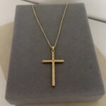 Cross Necklace - Gold-Plated