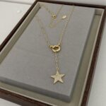.Star Necklace and Sailor Brooch