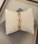 .Zircon and Gold- Plated Bracelet - Imagen 2