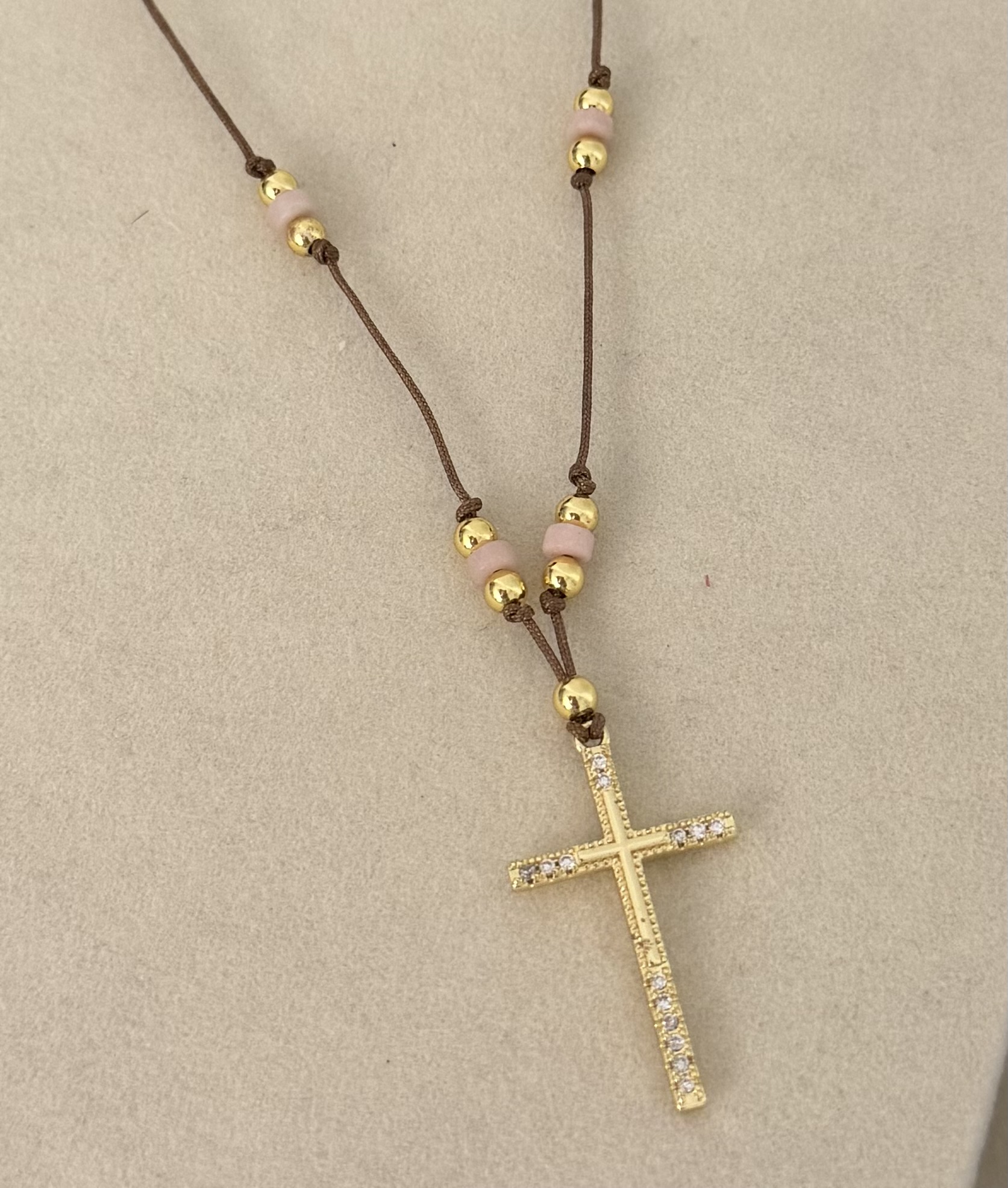 IMG_2219 Cross, Gold-Plated - Imagen 1