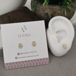 Zirconia Stud Earrings