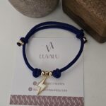 Cobalt blue cord bracelet