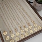 Initials Necklace, Gold-Plated