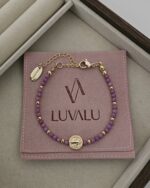 St. Benedict Bracelet- Natural Stones - Imagen 2