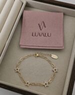 Gold-Plated Stars Bracelet - Imagen 2