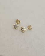 Star Crystal Stud Earring