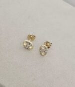 Zirconia Stud Earrings