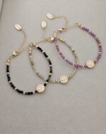 St. Benedict Bracelet- Natural Stones