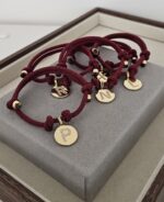 ..Initials Bracelet, Gold-Plated - Imagen 3