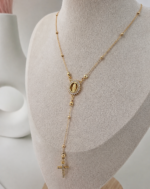 ..Rosary- Gold-Plated