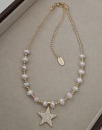 .Pearl Star Necklace