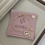 Star and moon bracelet