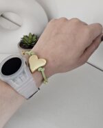 Adjustable Bracelet, Heart - Imagen 3