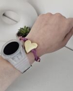 Adjustable Bracelet, Heart - Imagen 4