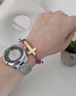 Adjustable Bracelet, Cross - Imagen 2