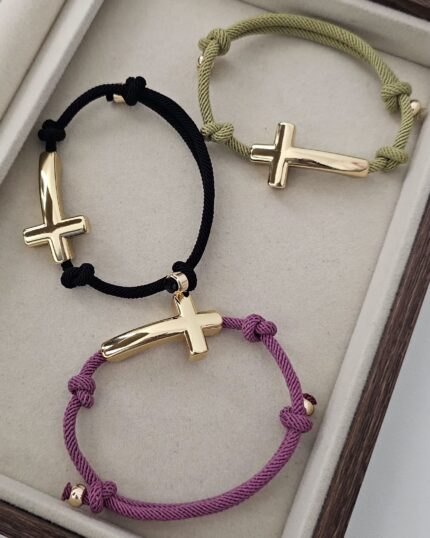 Adjustable Bracelet, Cross