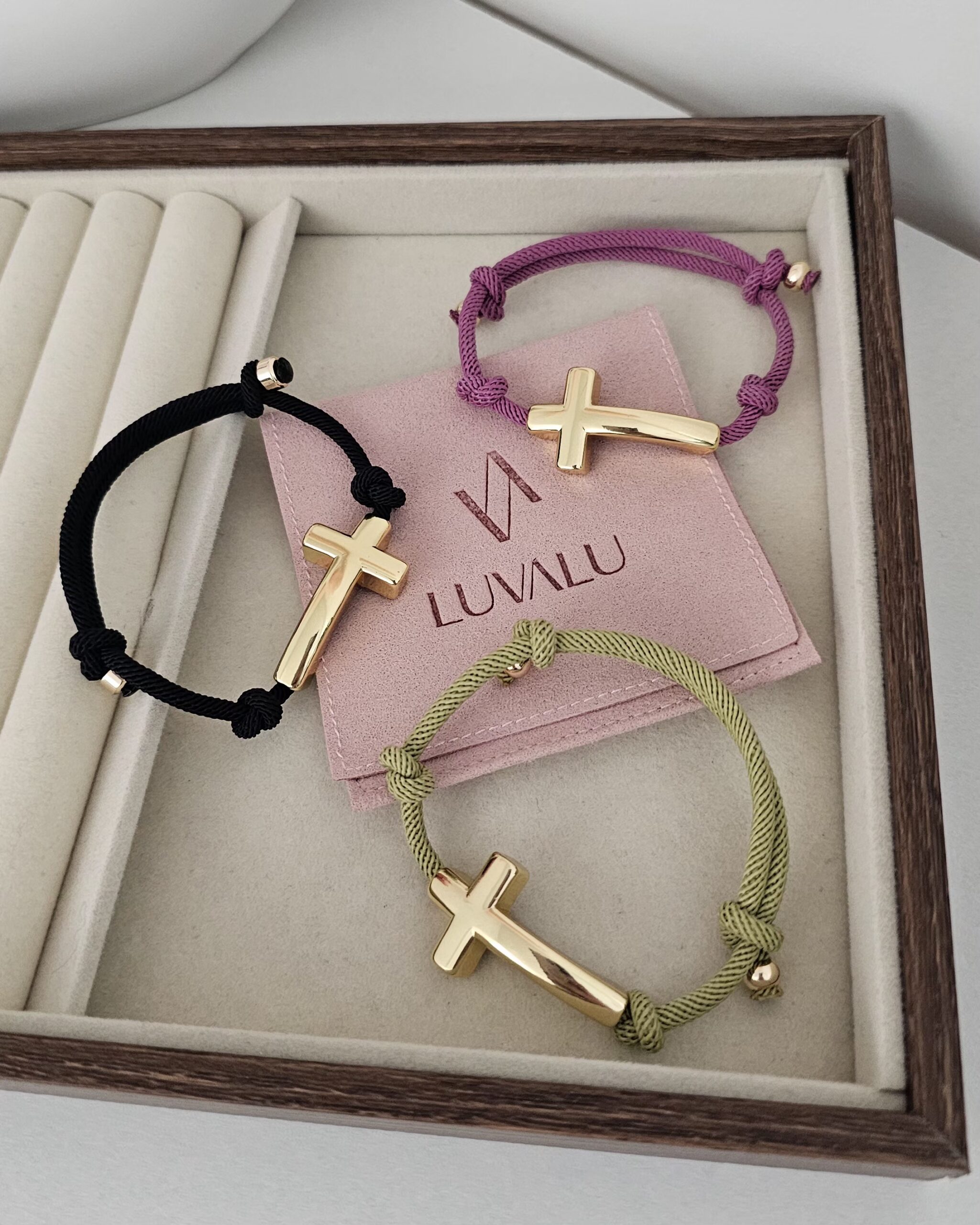 20260310_130420 Adjustable Bracelet, Cross - Imagen 1