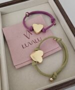 Adjustable heart Bracelet