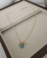 Charms Necklace-Natural Stone