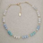 .Natural Stone Necklace